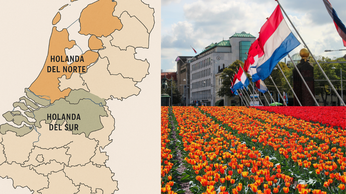 Ámsterdam, en Holanda del Norte, es solo una parte del Reino de los Países Bajos, compuesto por 12 provincias