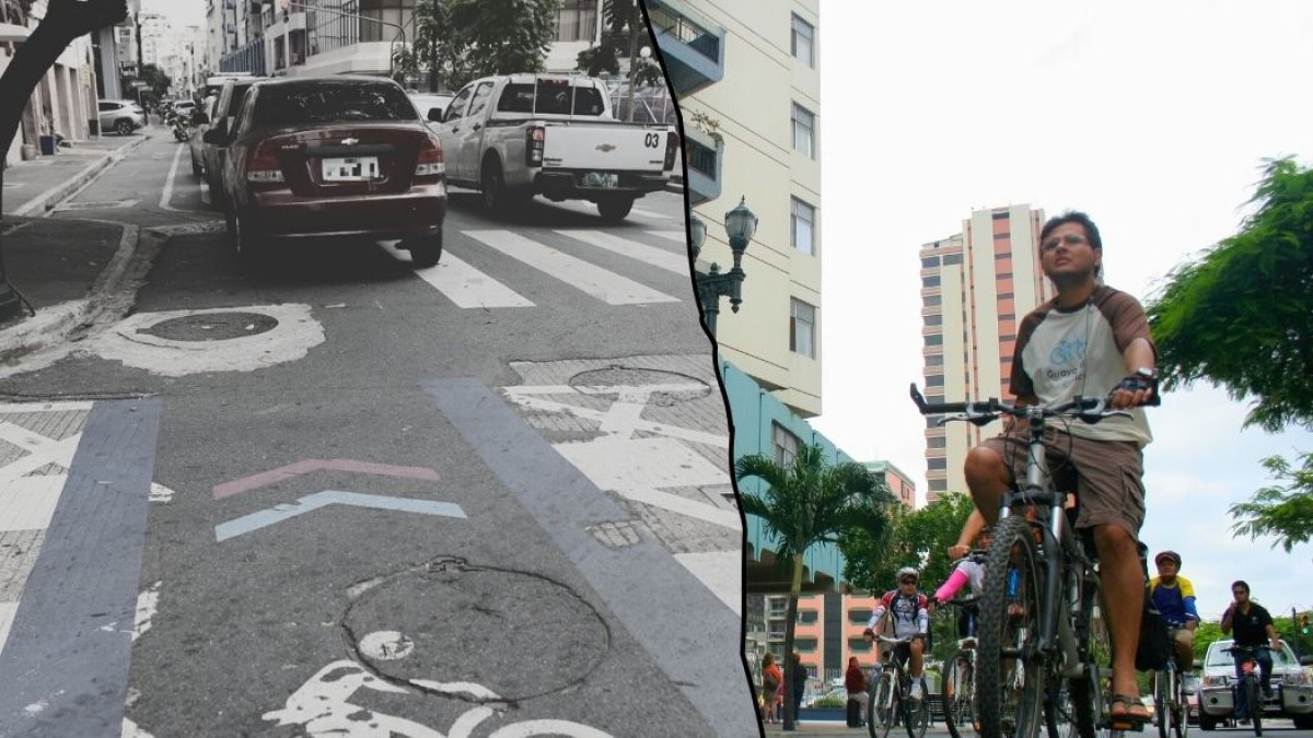 El irrespeto a la ciclovía, por parte de ciertos conductores, atenta contra el derecho a la movilidad de los biciusuarios.