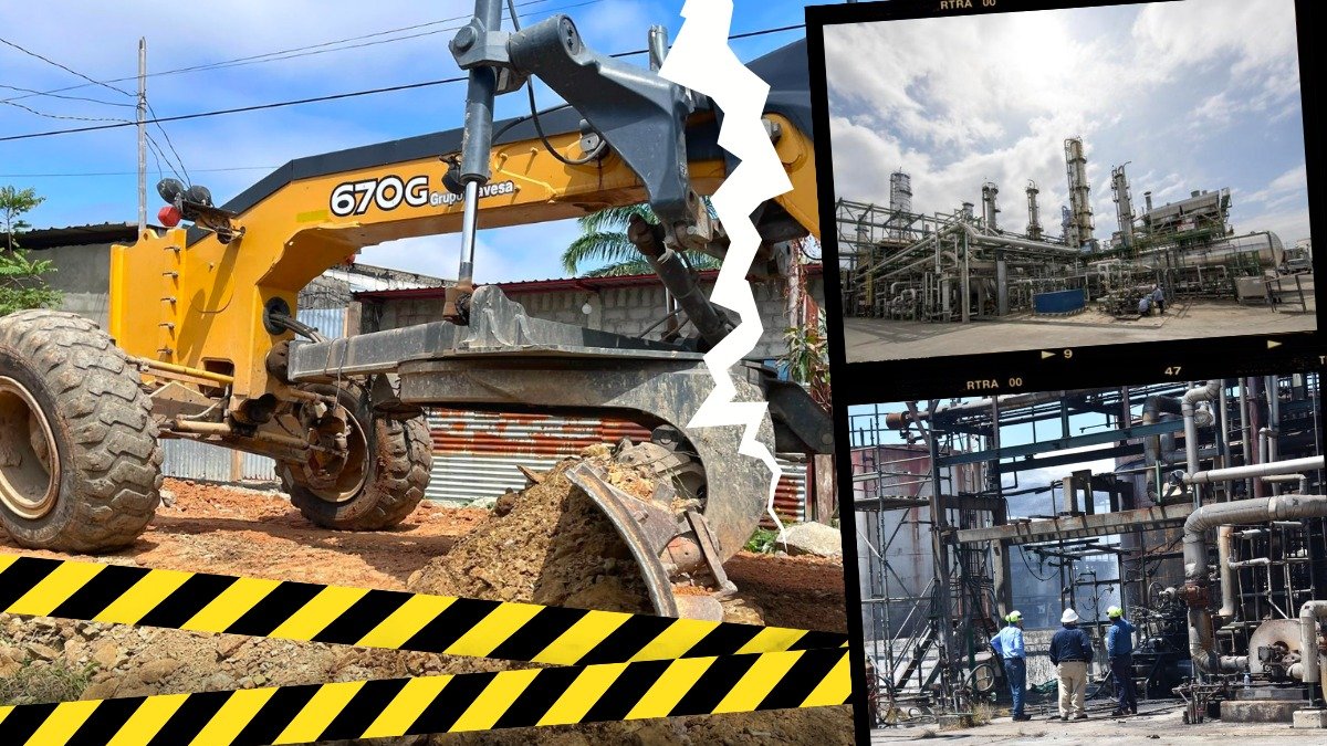 La Alcaldía de Durán anunció sobre la paralización de obras en un comunicado publicado en sus cuentas oficiales.