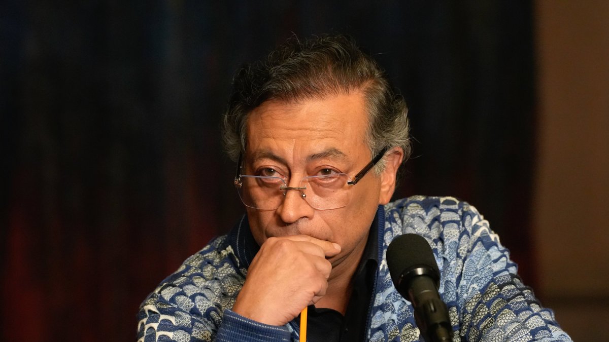 El presidente de Colombia, Gustavo Petro.