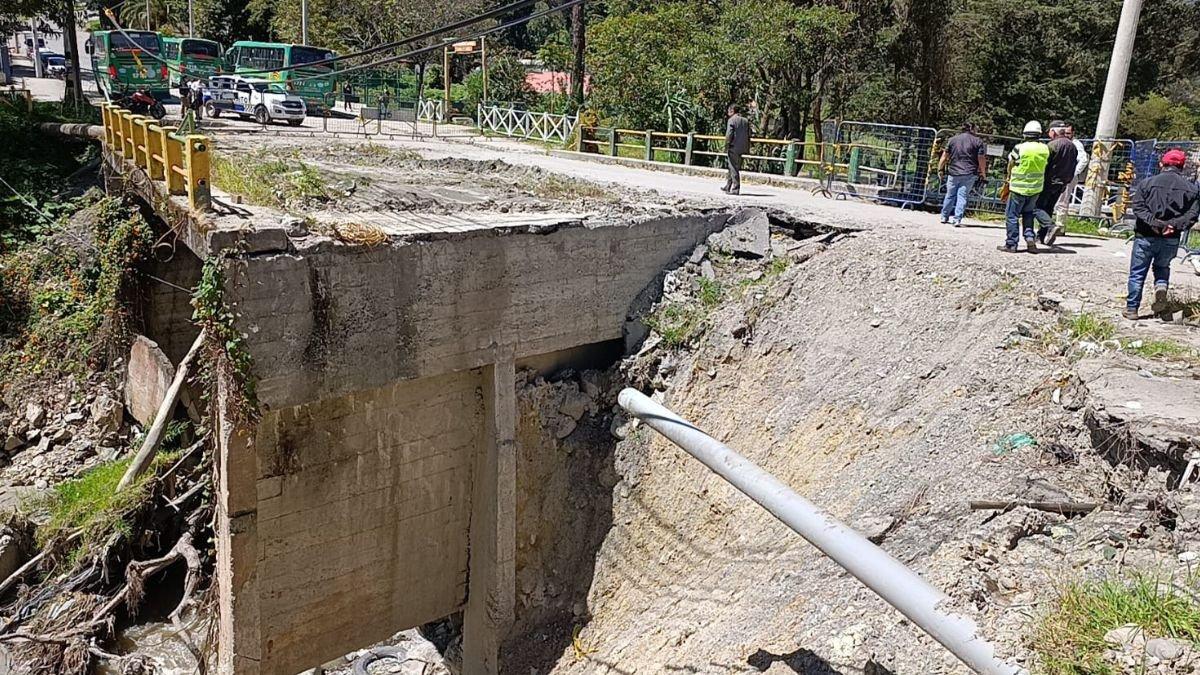 Puente la Argelia colapso hace dos meses tiene previsto su construcción este jueves que inicie los trabajos.