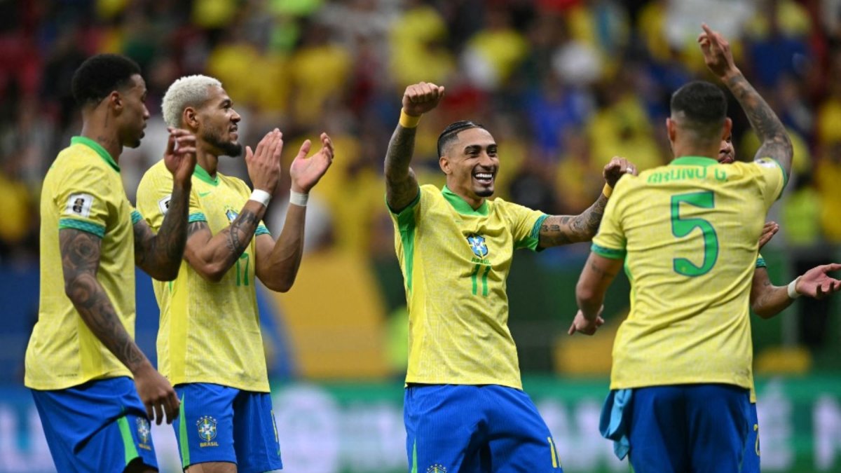 Brasil es cuarto en la tabla de las eliminatorias sudamericanas.