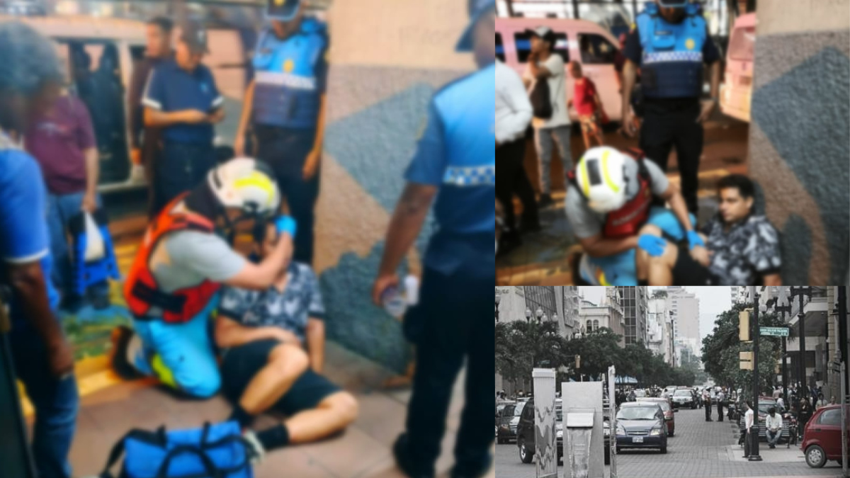 Ciudadano afectado por presunta escopolamina en la avenida 9 de Octubre