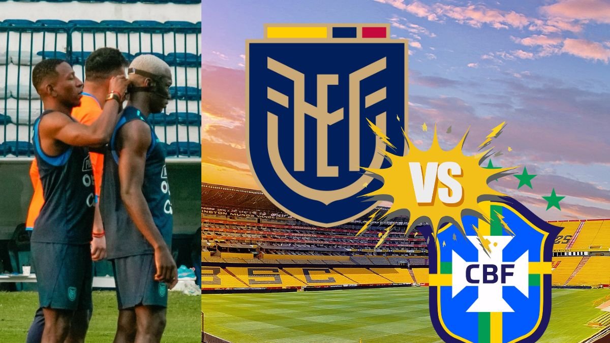 Pervis Estupiñán y Moisés Caicedo listo para jugar ante Brasil.