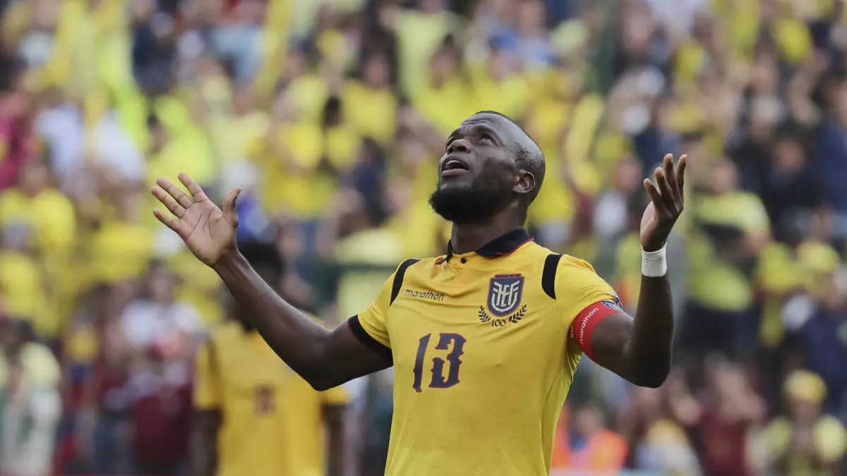 Enner Valencia es el goleador histórico de Ecuador.