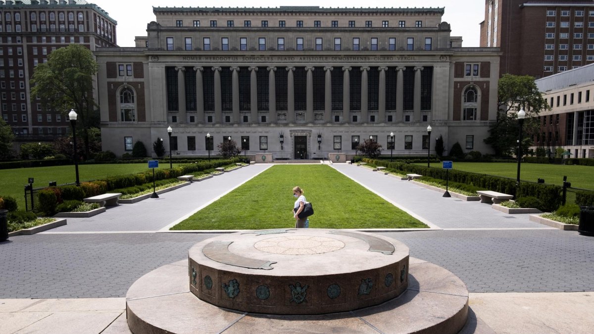 El campus de la Universidad de Columbia en Nueva York.