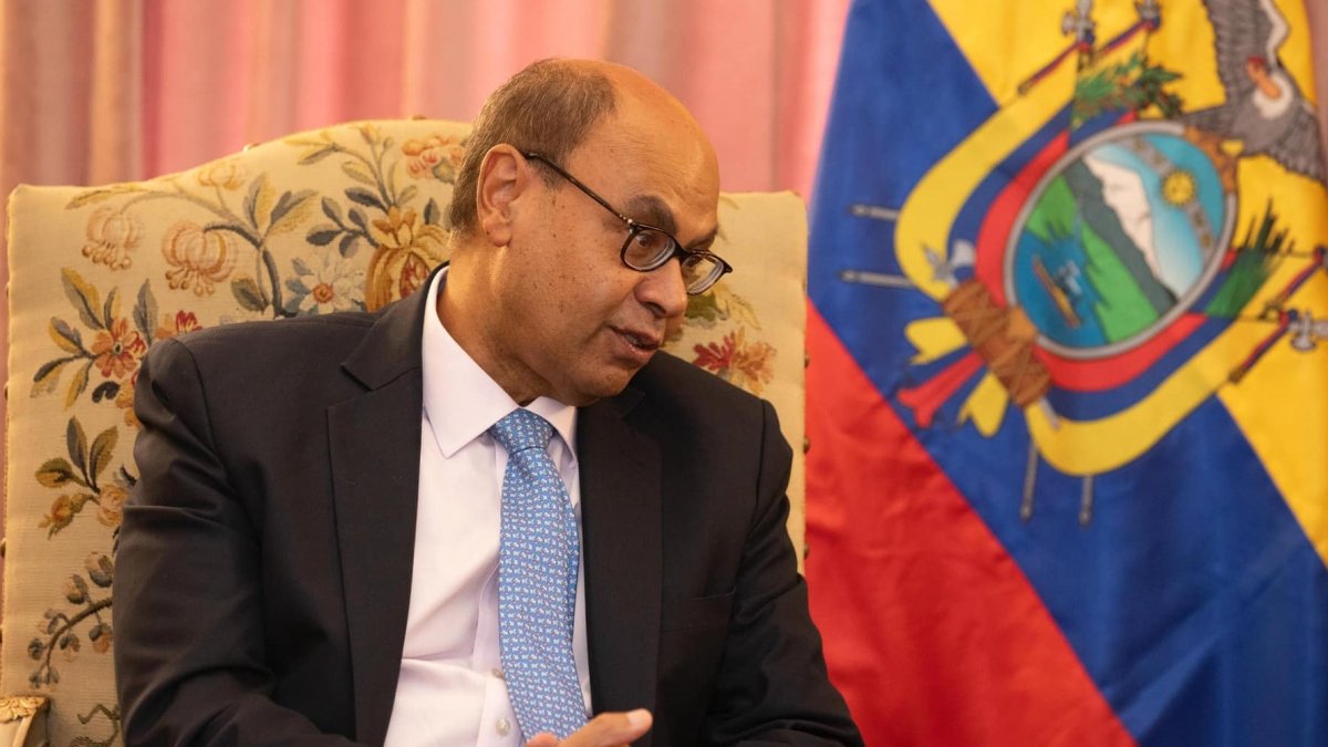 El embajador de Brasil en Quito estuvo en Guayaquil