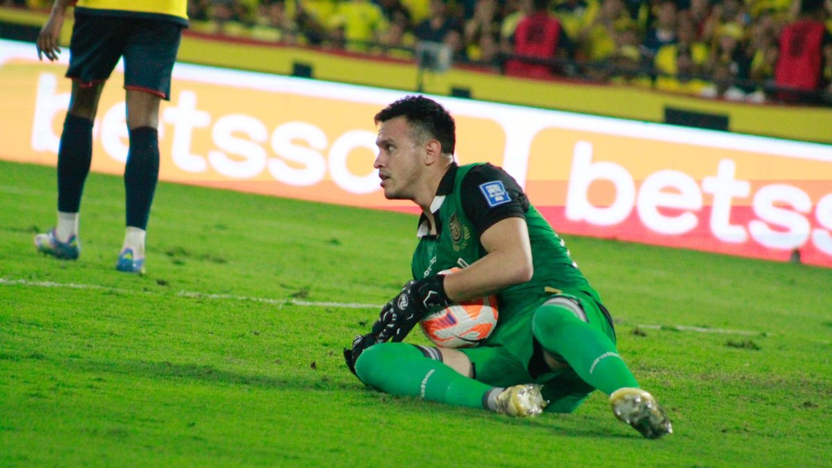 Gonzalo Valle arquero de Liga de Quito y la selección de Ecuador.