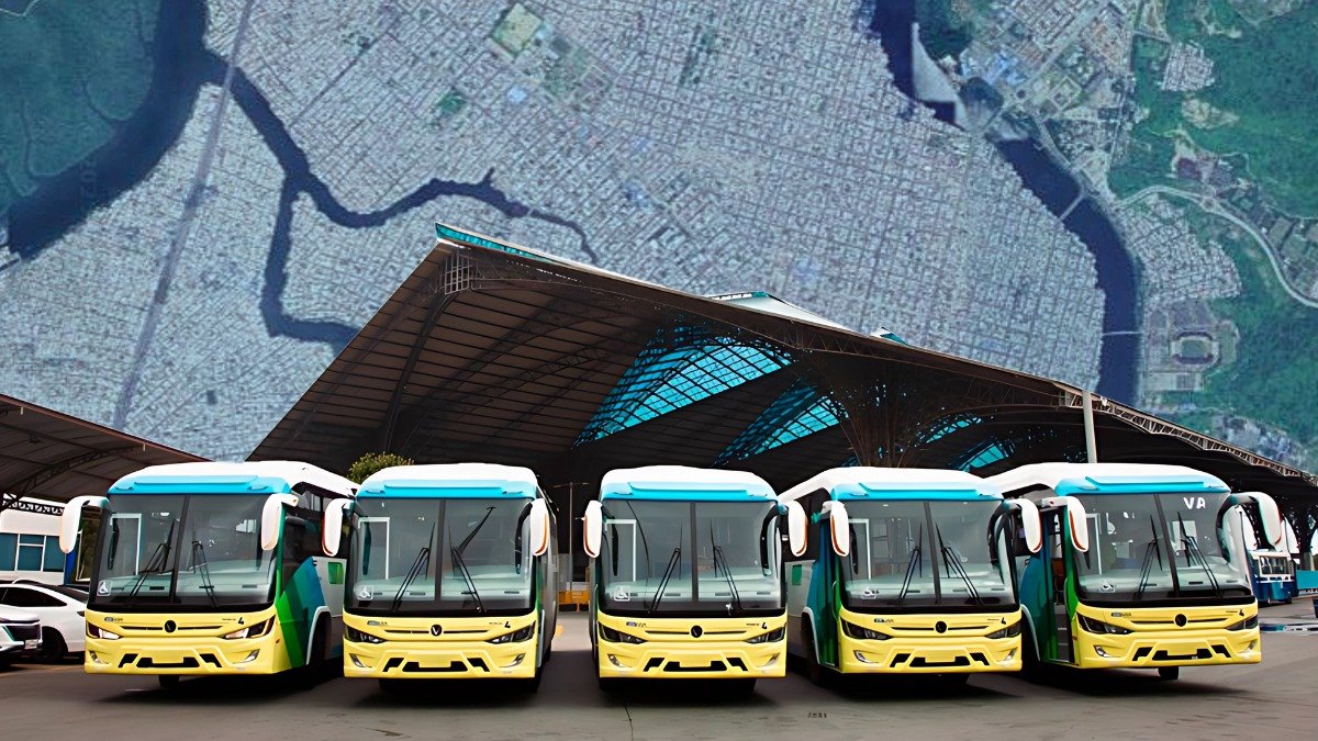 Guayaquil. La Metrovía dio a conocer características de las unidades.