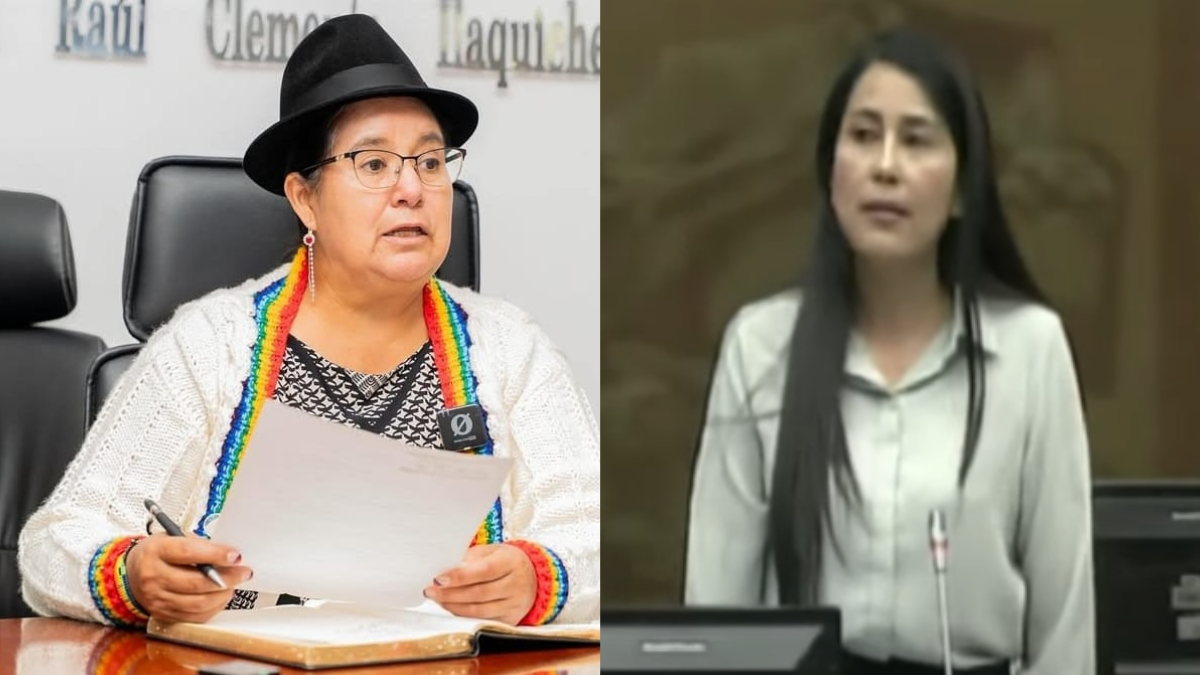 La exasambleísta, Gissella Molina, denunció sobre el mal manejo de obras de la prefecta de Cotopaxi Lourdes Tibán