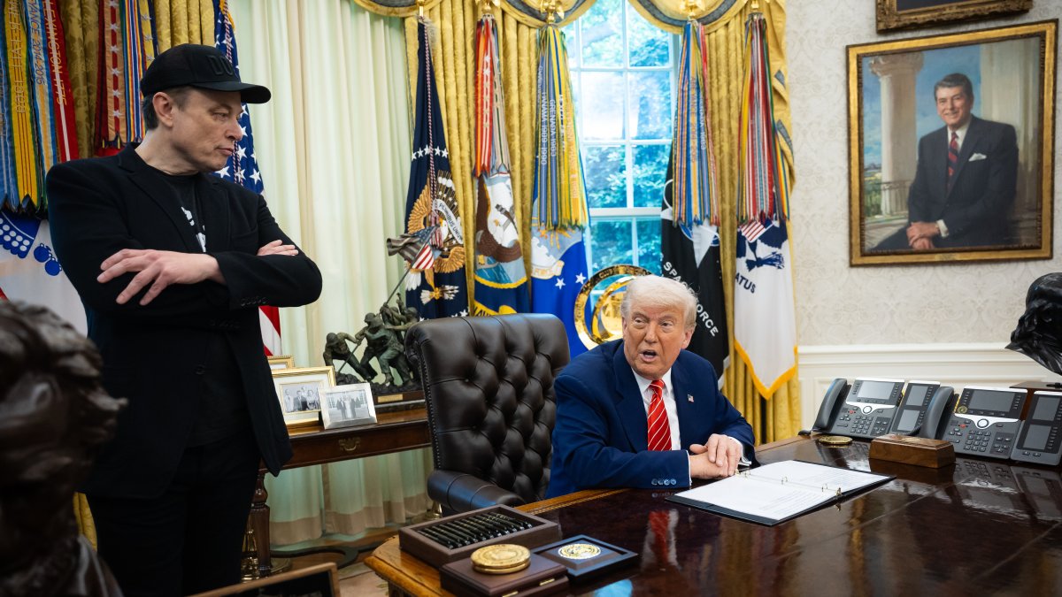 Escalan tensiones entre Elon Musk y el presidente de Estados Unidos Donald Trump