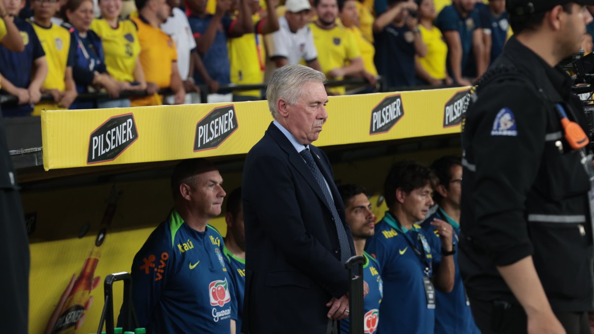 Carlos Ancelotti es actualmente entrenador de la selección de fútbol de Brasil.