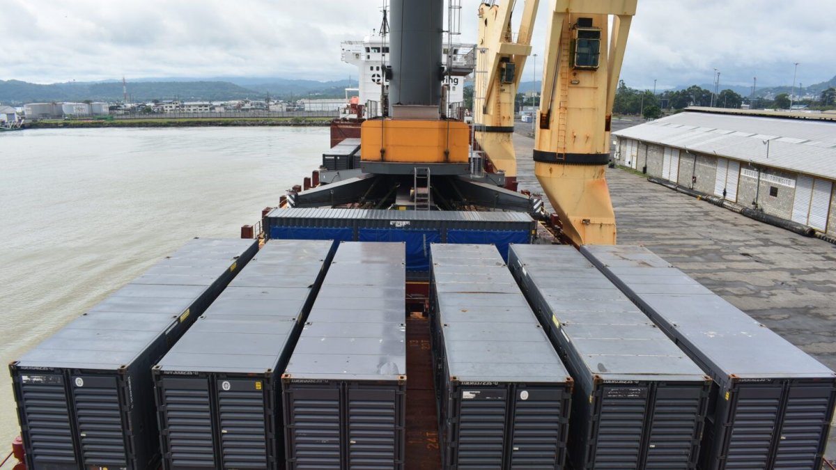 El Gobierno prevé que la instalación de generadores en Esmeraldas III sume 91 megavatios al sistema nacional.