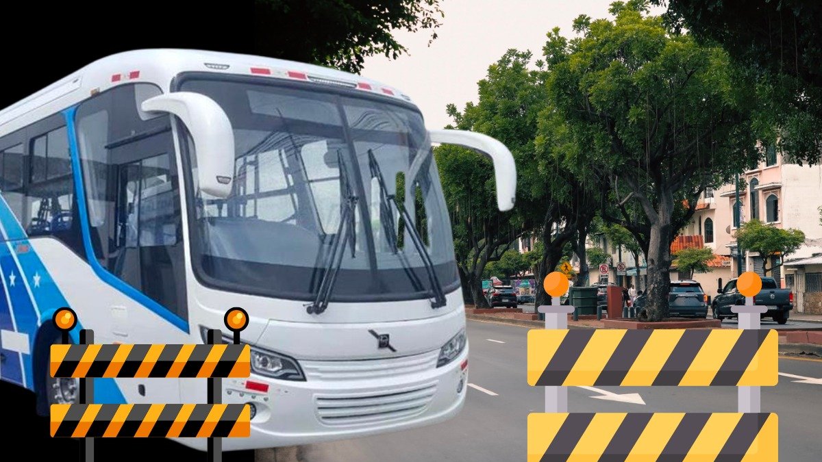 Cierre en Plaza Dañín por obras de Interagua afecta a 12 líneas de buses.