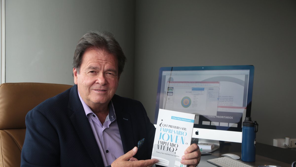 César Mesa Maldonado llegó al país hace más de treinta años y se convirtió en empresario del sector inmobiliario