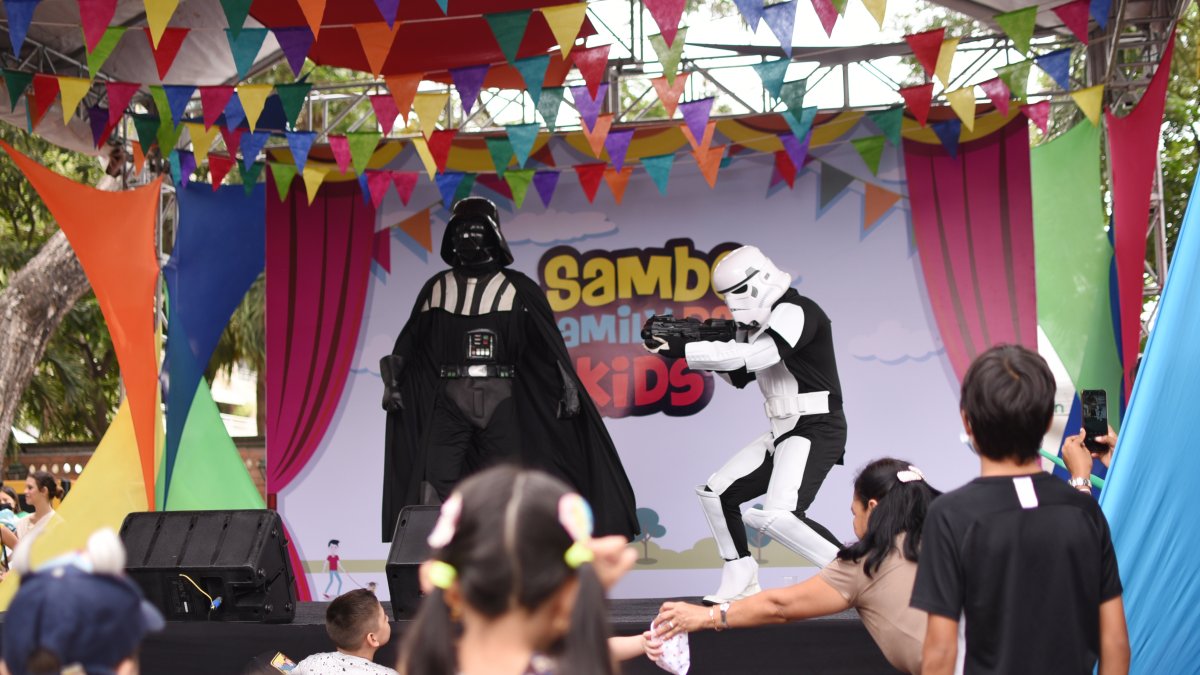 En una edición pasada, animaron los personajes de Star Wars.