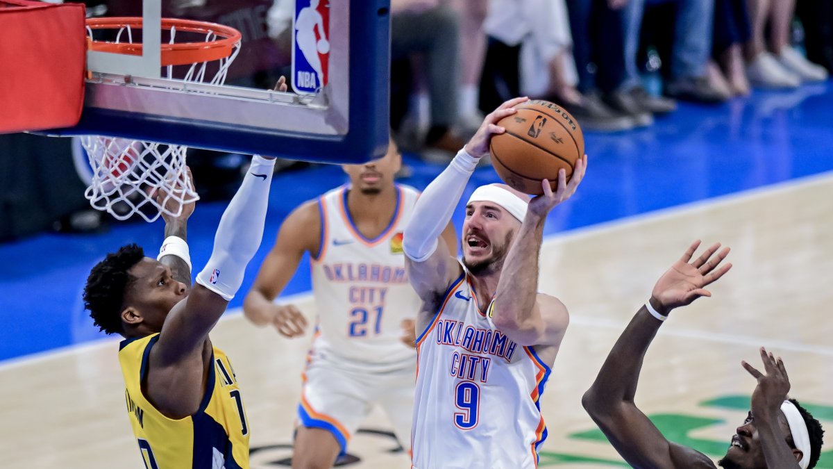 En el primer partido de las Finales NBA Thunder perdió 110-11 ante Pacers.
