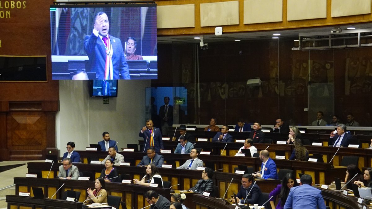 El asambleísta José Luis Nango dijo que los dirigentes de PK pueden expulsar en sus casas.
