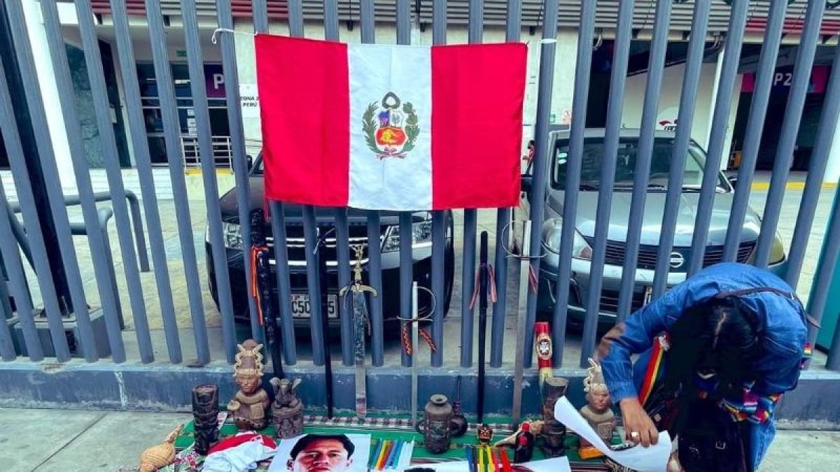 Parte del folclore andino también tiene que ver con el fútbol.