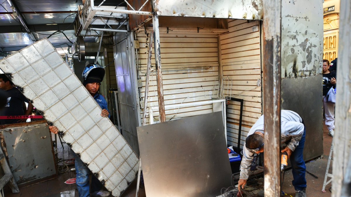 Municipio trabaja en la reparación del sitio.