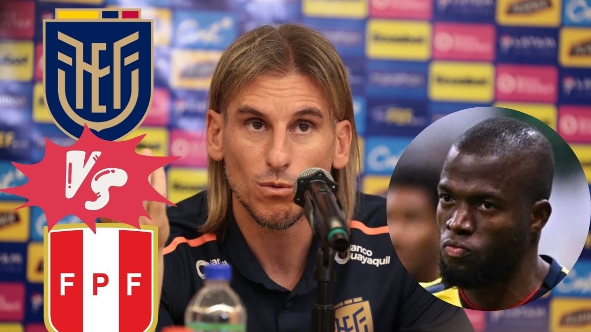 Sebastián Beccacece confía en Enner Valencia que pueda estar ante Perú.