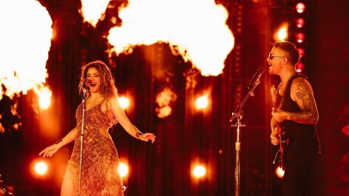Shakira invitó a Alejandro Sanz a su concierto en Miami, en donde interpretaron juntos La Tortura