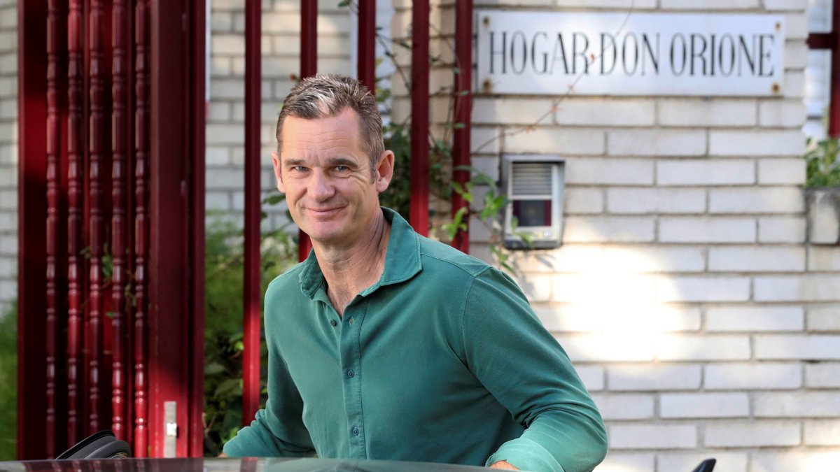 Iñaki Urdangarin, excónyuge de la infanta Cristia de Borbón, debió cumplir con trabajo comunitario como parte de su condena por el caso Nóos (Foto archivo).