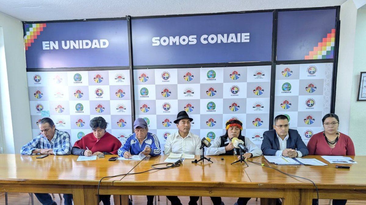 Líderes de la Conaie advierten medidas contra legisladores de Pachakutik