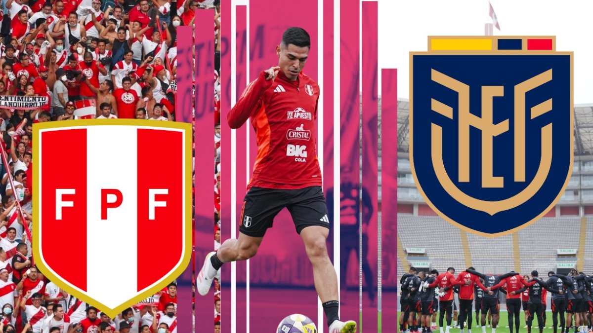 Perú recibe a Ecuador en las Eliminatorias Sudamericanas 2026.
