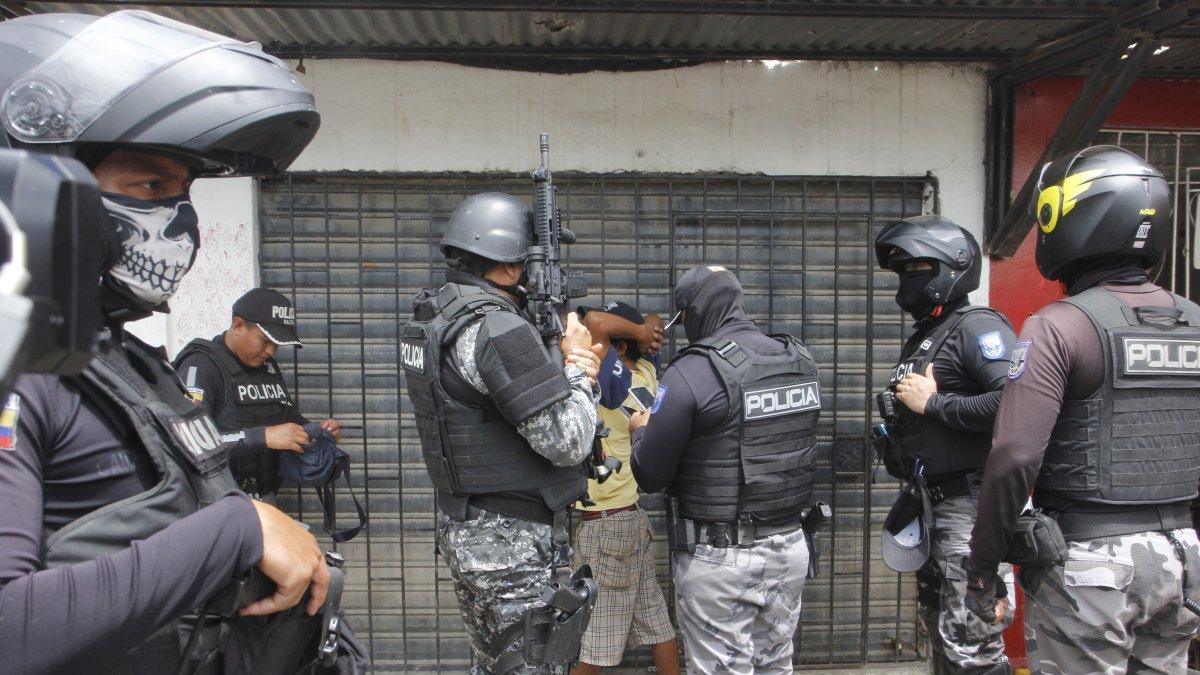 Las intervenciones buscan contener la ola delictiva que afecta a ciudades como Guayaquil, Durán, Esmeraldas y Machala