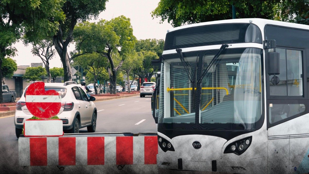 Desde este martes se aplican desvíos por cierre vial en la avenida Plaza Dañín