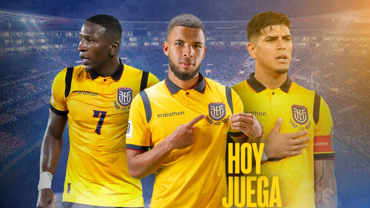 La selección ecuatoriana juega hoy para conseguir los puntos y llegar al Mundial 2026.