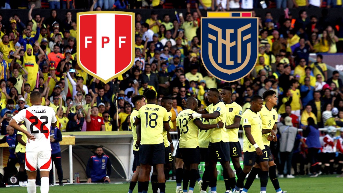 Ecuador y Perú tiene una gran diferencia en el valor de sus plantillas.