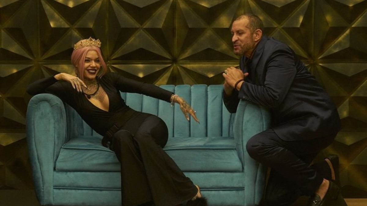 Melisa Gate y Fernando Solorzano en La Casa De Los Famosos Colombia 2025