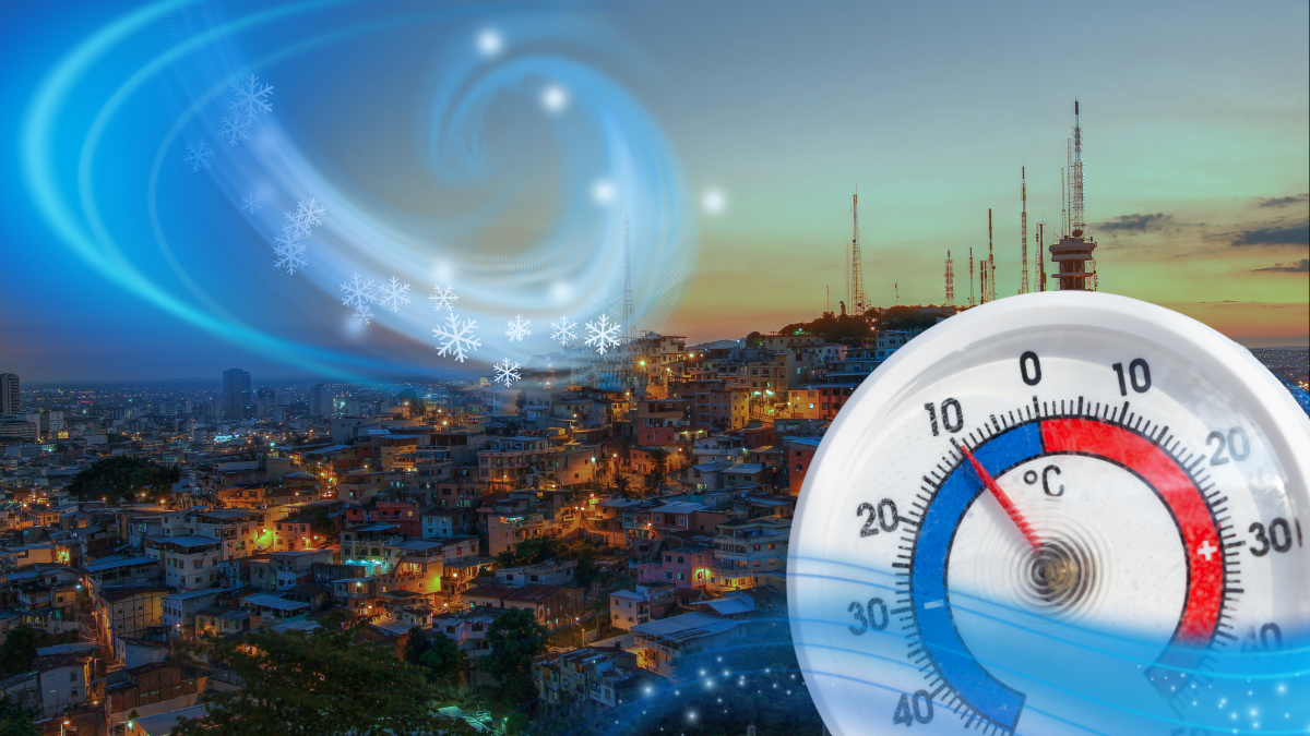 Ecuador presentará una baja en las temperaturas en los próximos meses