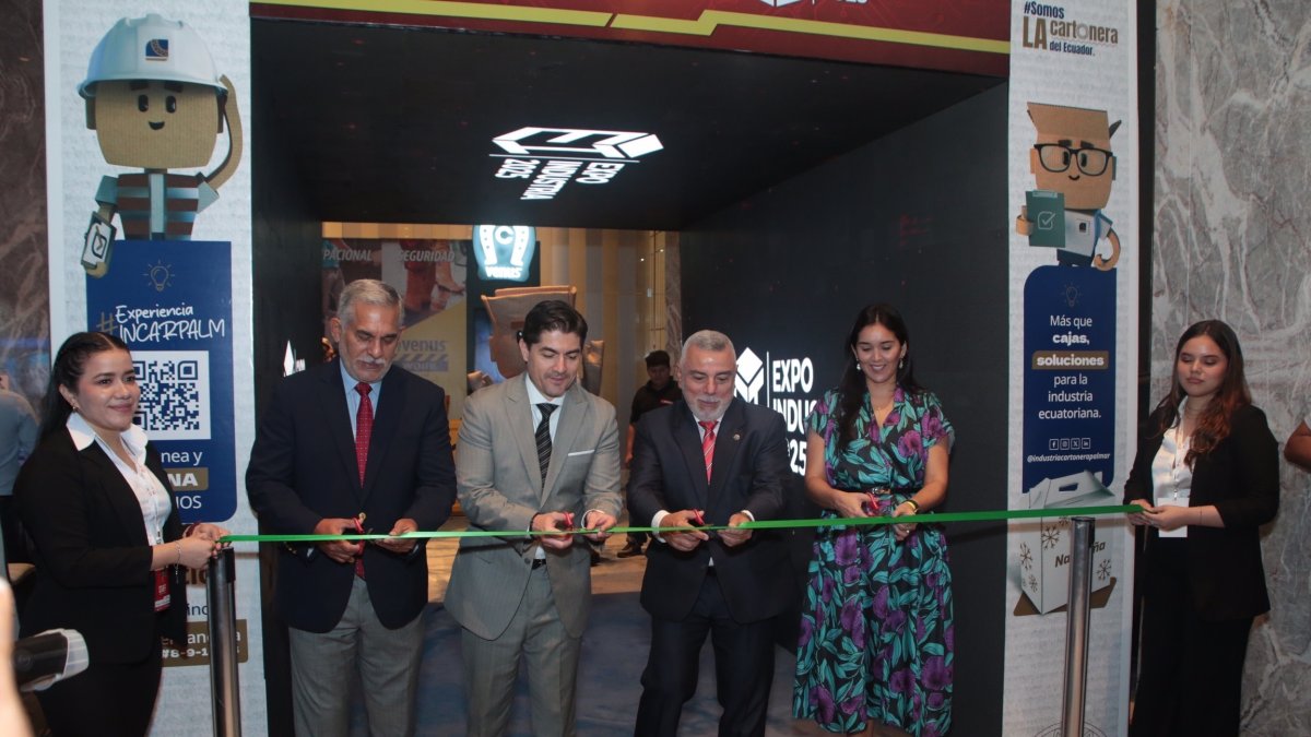 La Cámara de Industrias de Guayaquil inuguró ExpoIndustria 2025, en el Hotel Hilton Colon Guayaquil.