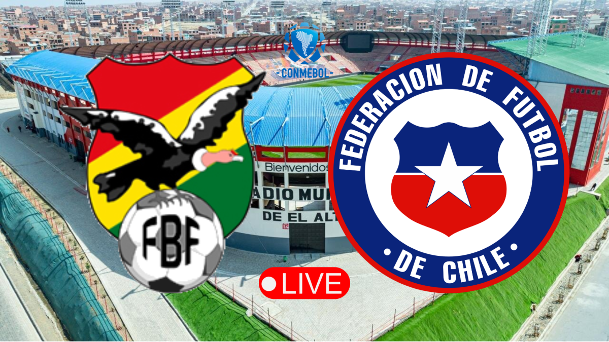 Bolivia y Chile se enfrentan por la jornada 16 de las eliminatorias sudamericanas en El Alto.