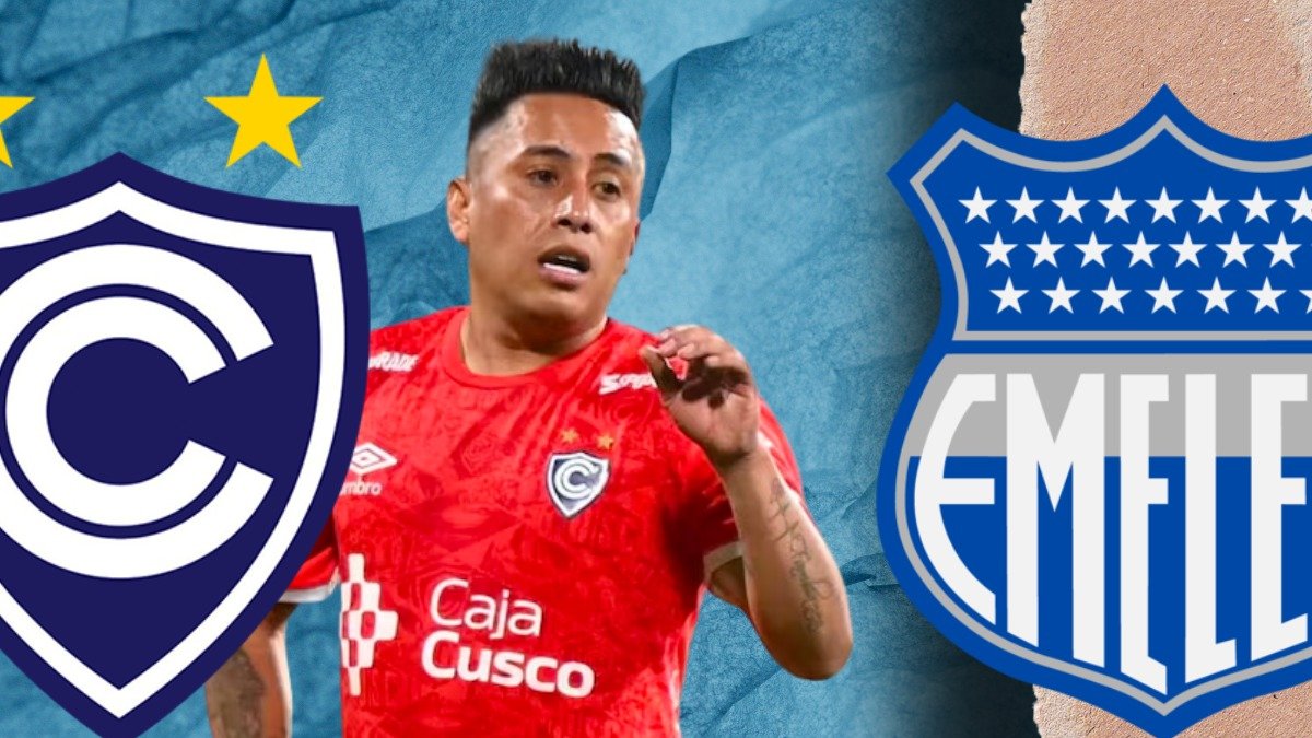 Christian Cueva ya había sido presentado como fichaje de Emelec.