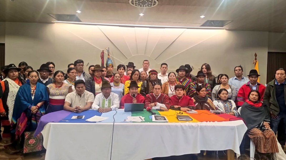 La CONAIE denuncia la persecución militarizada contra migrantes ecuatorianos en EE.UU. bajo las políticas de Trump