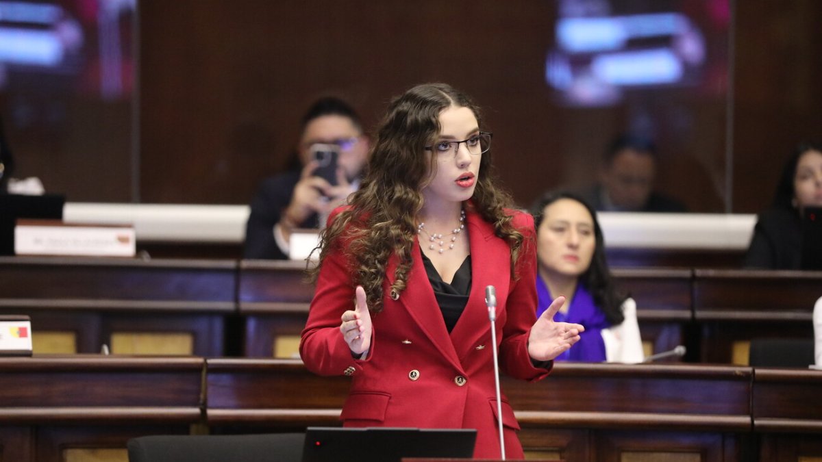 La presidenta de la Comisión de Biodiversidad Camila León fue la encargada de mocionar el archivo de la LOPDA.