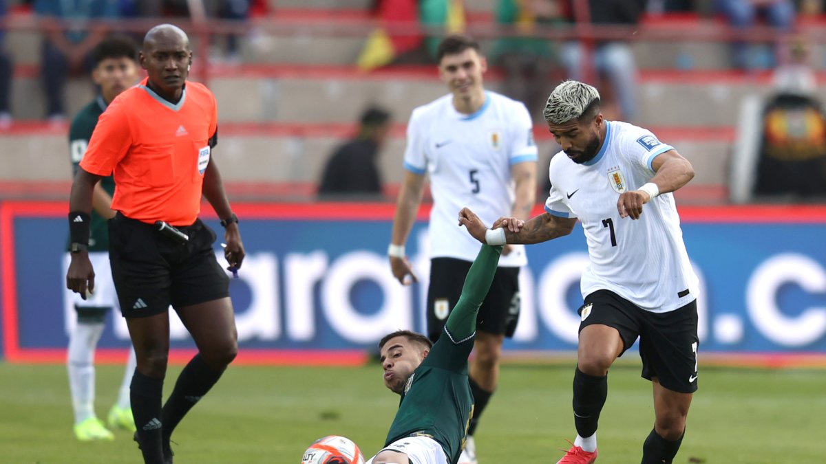 Uruguay ganó 2-0 a Venezuela en las Eliminatorias Sudamericanas 2026.