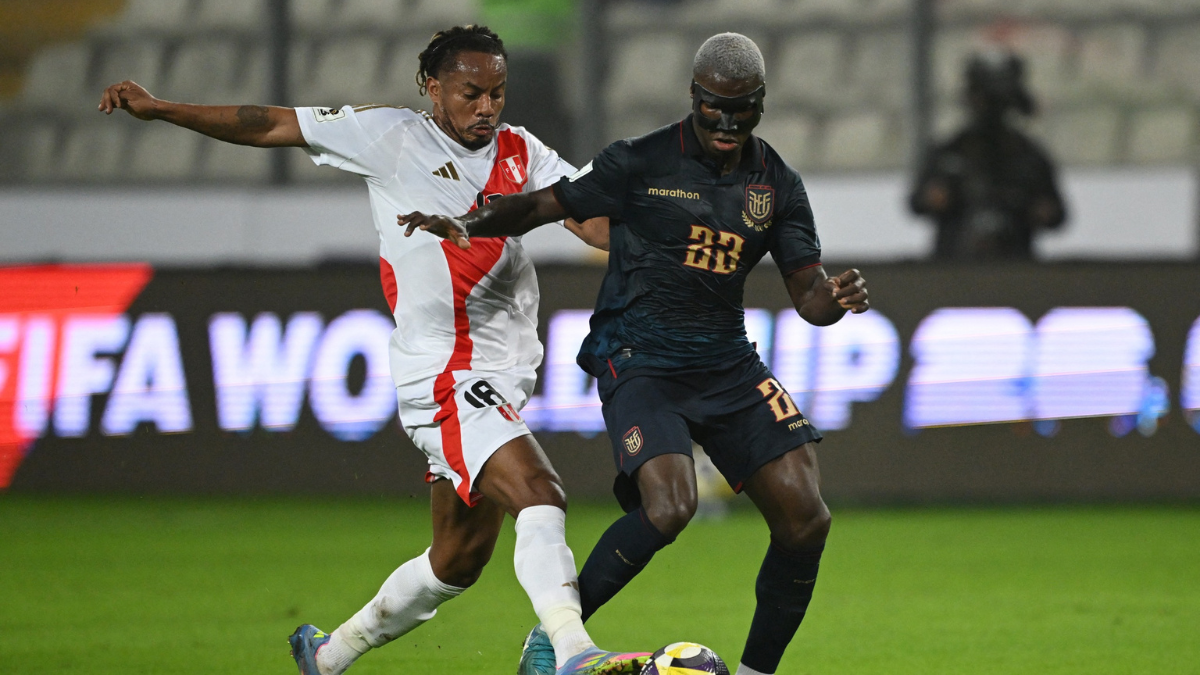 Moisés Caicedo destacó con recuperaciones clave en el mediocampo, aportando equilibrio entre defensa y ataque durante el partido contra Perú.