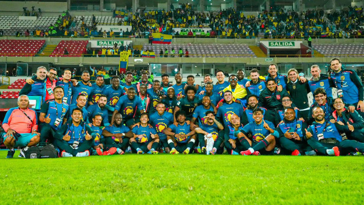 Selección ecuatoriana clasifica al Mundial 2026.