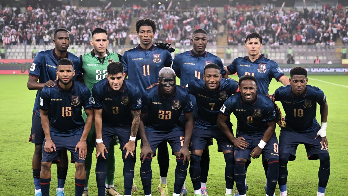 La plantilla completa de la selección ecuatoriana de fútbol que consiguió la clasificación al Mundial 2026 en el partido ante Perú la noche del martes 10 de junio.