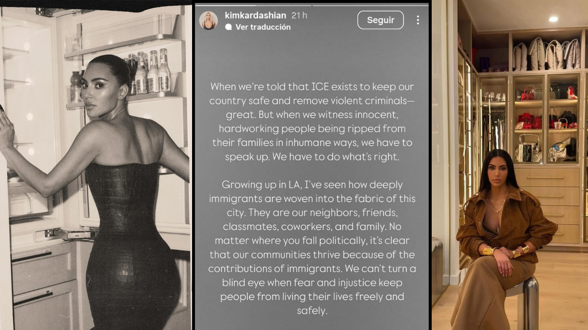 La estrella televisiva se solidariza con quienes han sido detenidos por el ICE en operativos recientes