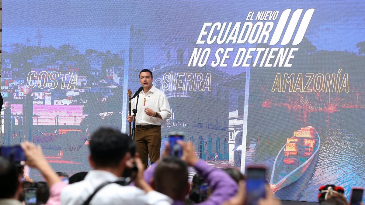 El presidente Daniel Noboa anunció un aumento en la asignación anual que alcanza los 318 millones.