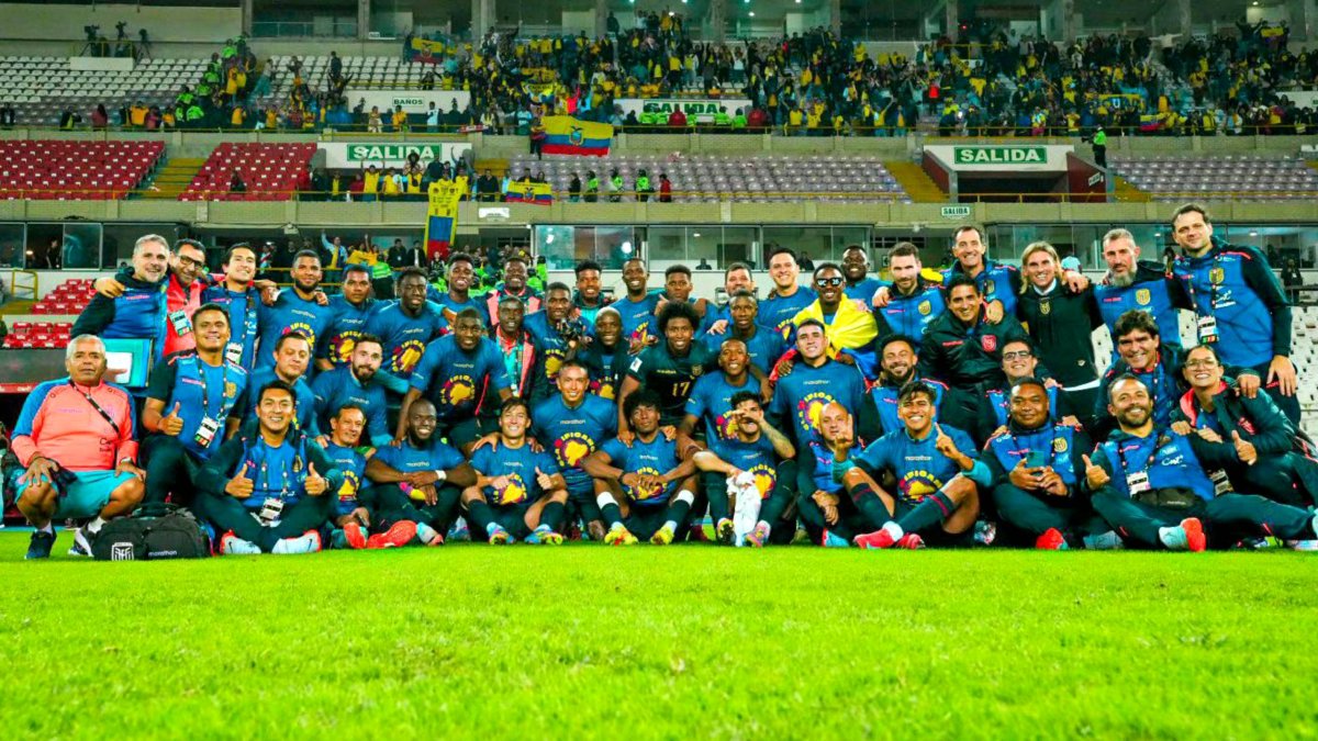 El festejo de la Tricolor tras clasificar al Mundial de 2026.