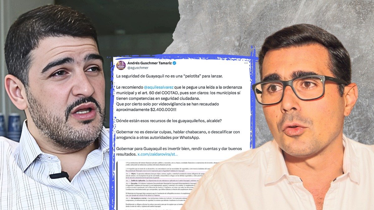 Cruce de acusaciones entre Aquiles Álvarez y Andrés Guschmer por seguridad