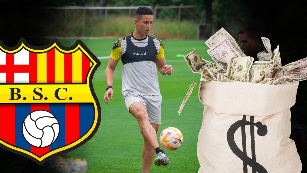 Miguel Parrales será jugador de Barcelona SC hasta junio de 2028.