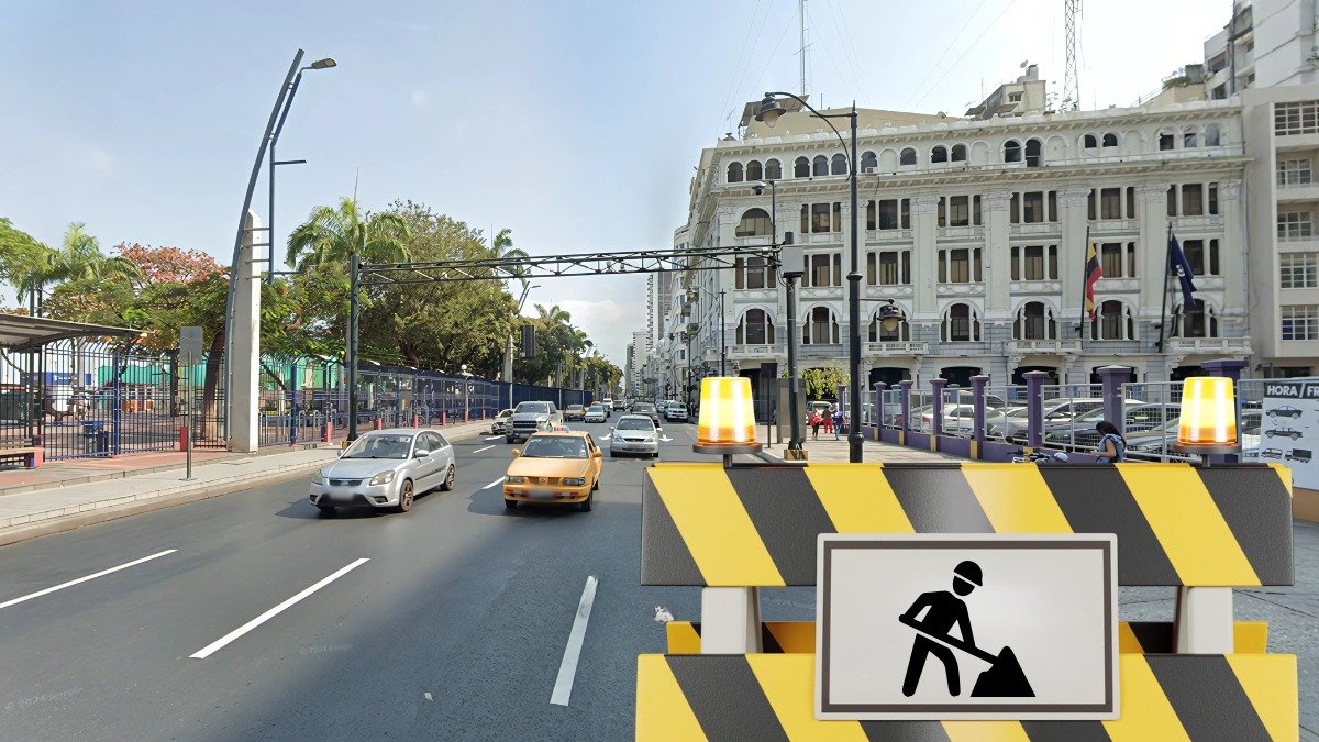 Habrá intervención vial en la avenida Malecón.